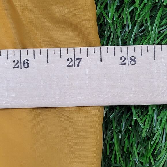 Vintage 1984 Champion Lite Softball Coach Jacket 2XL 28x28 Yellow - Picture 12 of 13